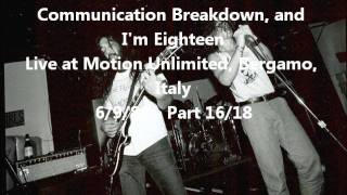 Soundgarden - Working Man and Other Covers - Motion Unlimited, Bergamo, Italy - 6/9/89 - Part 16/18