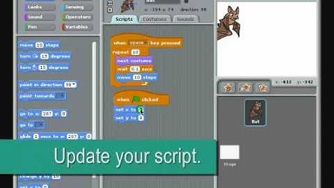 Scratch Animation: Lesson 2