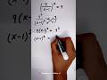 Exponential maths Olympiad #maths #tricksandsolutions #shortsfeed #mathstricks #exponential