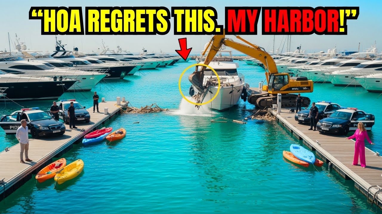 HOA Destroyed My Yacht for “Unauthorized Docking” — They Didn’t Know I Own the Marina