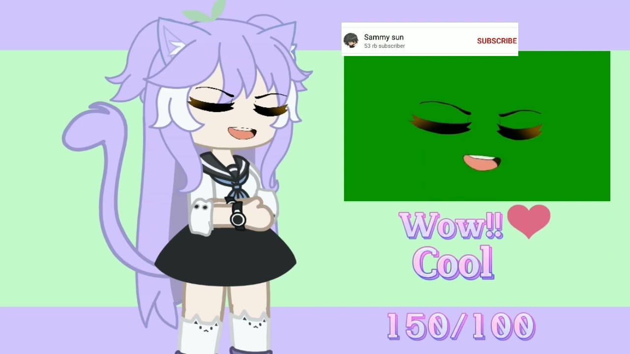 Rating Gacha Green Screen✨|| Part 1 || All green scren is the best❤🌈