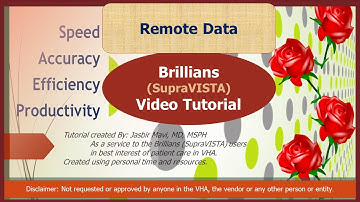 Brillians (SupraVISTA): Remote Data