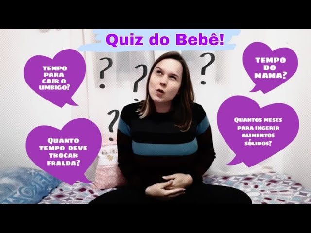 QUIZ DO BEBÊ / Preparada para ser mãe? 