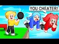 I Secretly Cheated Using new OP FRYING PAN! (Roblox Bedwars)