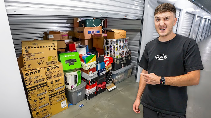 I Bought an Abandoned Collector Storage Unit Filled With Sneakers, Video Games & More…
