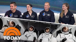 Polaris Dawn crew talks to TODAY ahead of all-civilian spacewalk