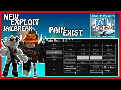 New Jailbreak Exploit Script Hack Pain Exist V3 9 Roblox - patched roblox bloxburg money hack banned 2018 youtube