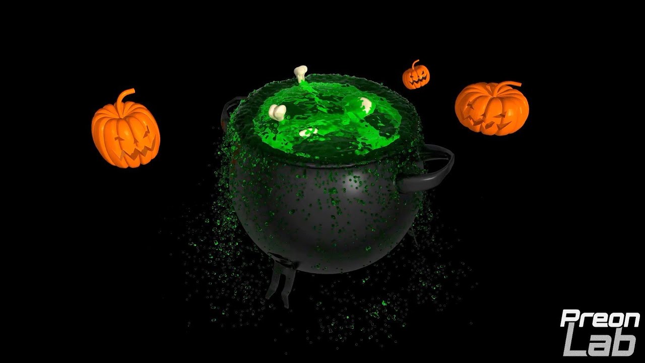 PreonLab - Halloween Simulation 2023 🎃