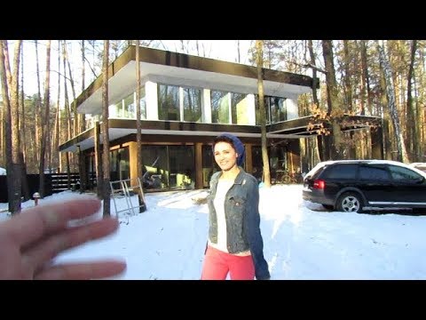Дом с ПАНОРАМНЫМИ окнами своими руками. Секреты Cleaning (мытья) больших окон.