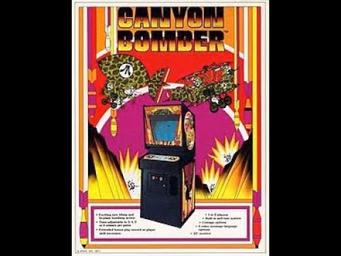 Прохождение Canyon Bomber (1977)