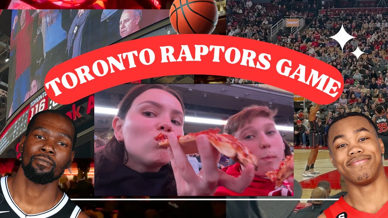 Come to a TORONTO RAPTORS game with me! | VLOG