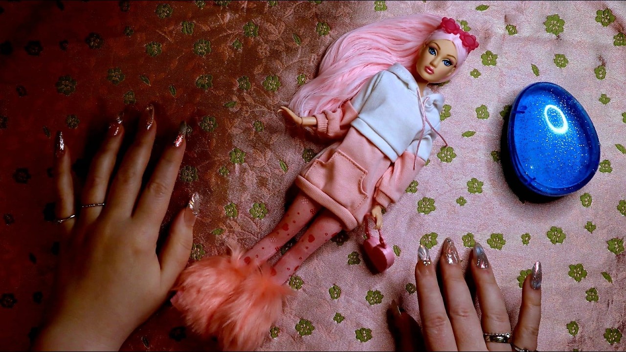 ASMR Pink Doll Super Tingly Unboxing 💗 Defa Lucy Love