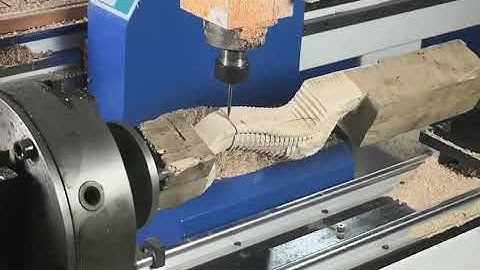 Automatic 4 axis cnc 3D carving router machine#cncrouter #cncmachine #woodworking #woodcarving #wood