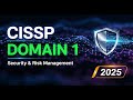 CISSP Domain 1 Audio Guide (2026) β Security and Risk Management | Full Study Review