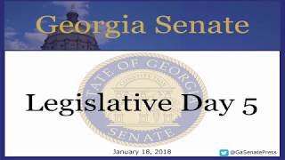 Georgia Senate, Day 5