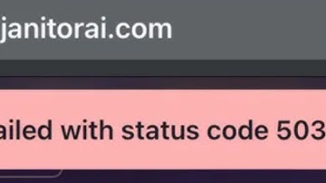 How To Fix Janitor AI Error Code 503?