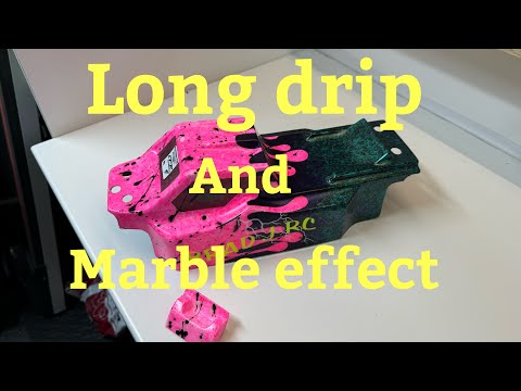 Rc body Marble and long drip effect