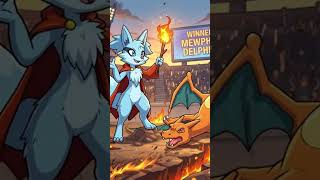 Mewphox delphine win the battle.@Mewphox000-1
