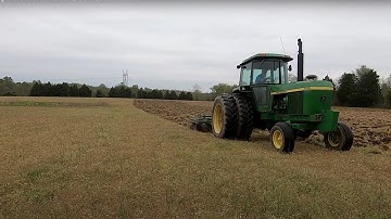 Chisel Plowing with the John Deere 4430. Round 2. Can I Beat the Rain?