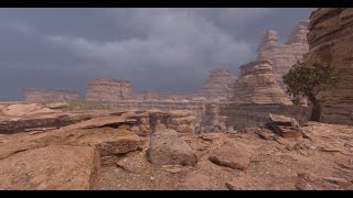 Desert wash level art | Unity HDRP