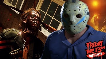 Friday the 13th:Game  part 5 JASON GAMEPLAY MACHETE / PACKANACK MAP  (NO SURVIVORS) PS4