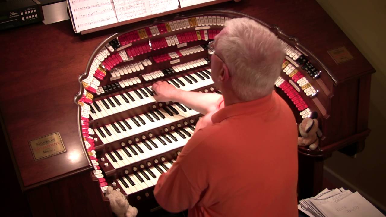 Allen GW4 Theatre Organ I`ll walk alone