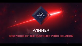 CXA25 - Best Voice of the Customer (VoC) Solution