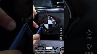 BMW Emblem Wrap Upgrade Unique Stylish Mod #Shorts AutoArt #bmwm4