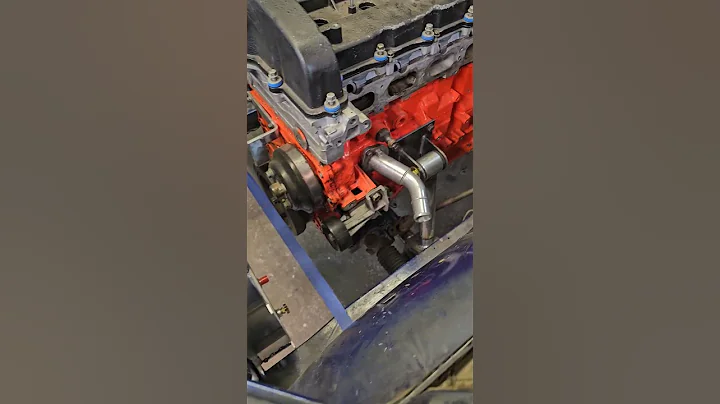 Vortec 4200 / t56 magnum swapped 240z officially bolted in the car!!