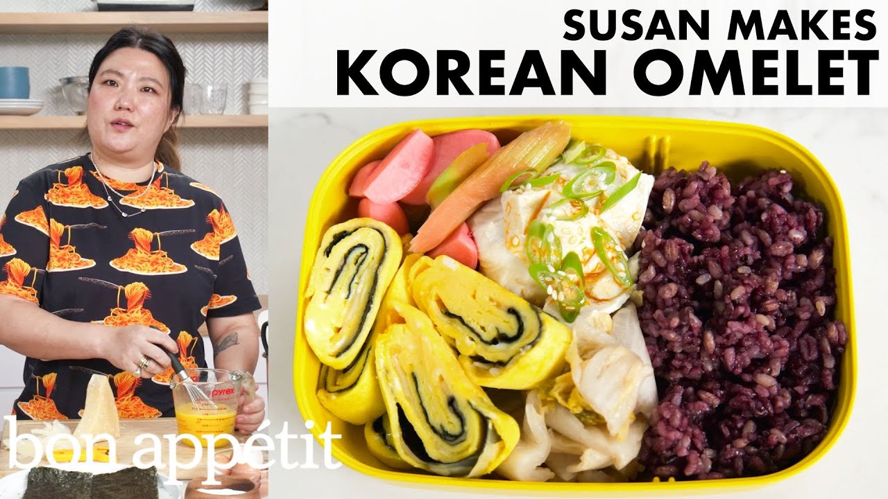 Susan Makes a Korean Omelet (Gyeran Mari)   From the Home Kitchen   Bon Apptit