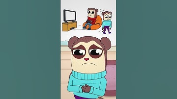 The Saddest story of LITTLE BROTHER (Cartoon Animation) #shorts