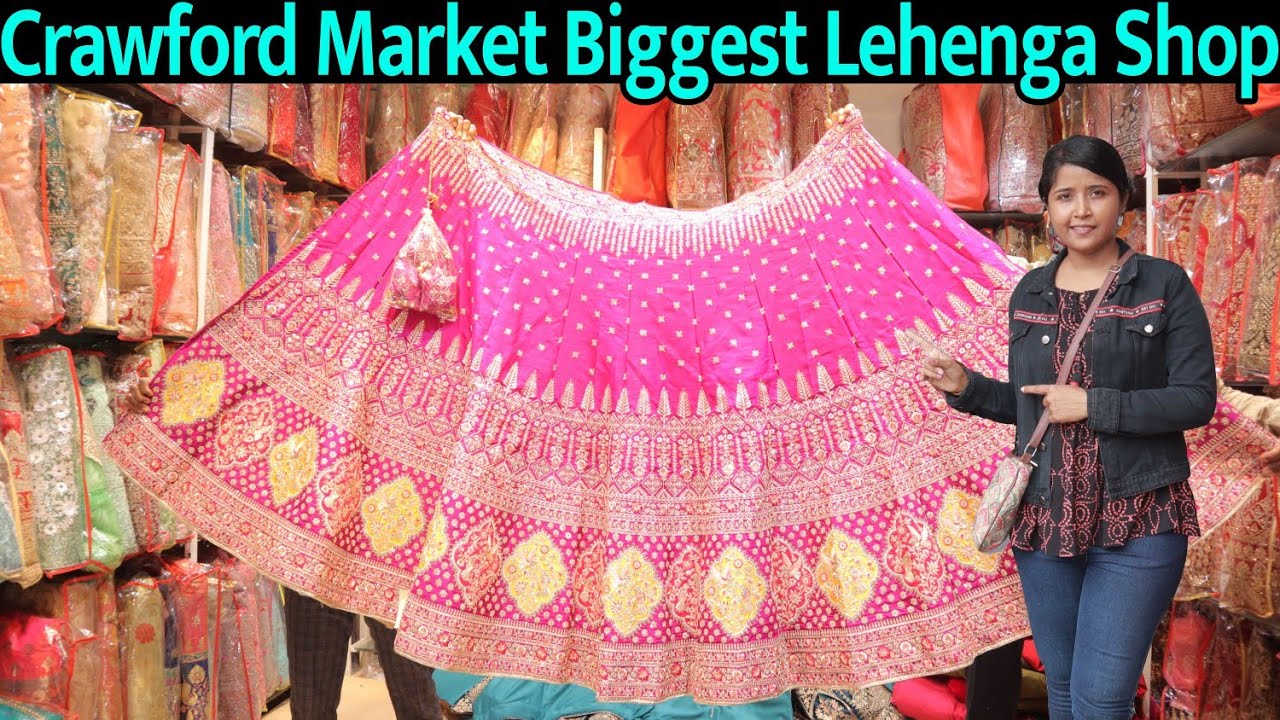 Crawford Market Mumbai Latest Bridal And Designer Lehenga Collection crawford-market-mumbai-latest-bridal-and-designer-lehenga-collection