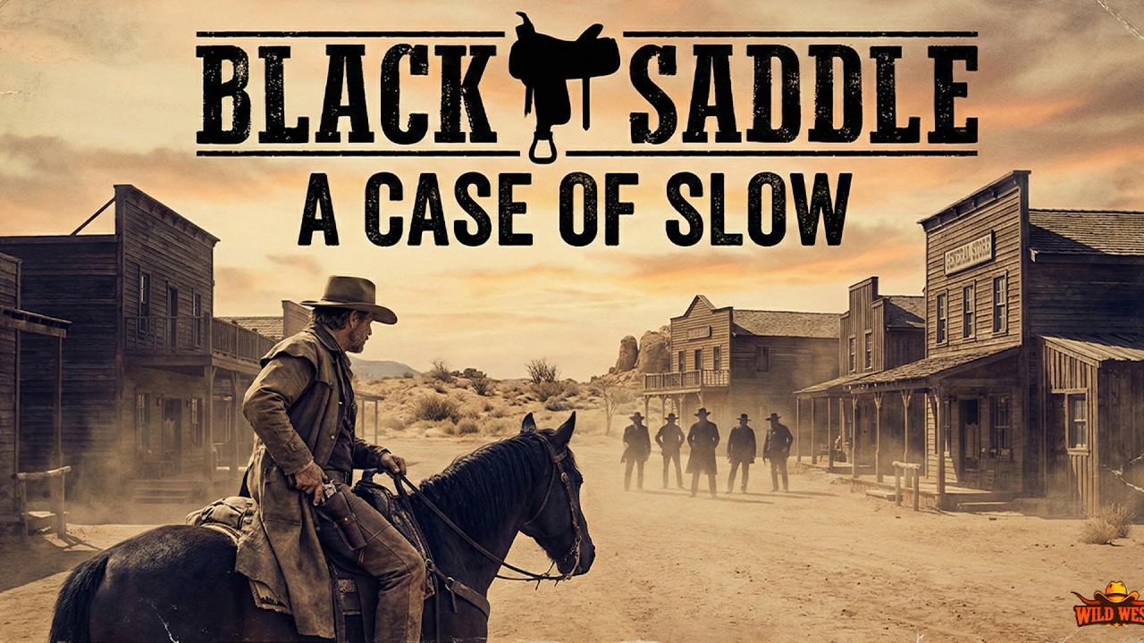 Cowboy Film 2025 | Black Saddle — A Case of Slow | The Wild Western Films Serie 