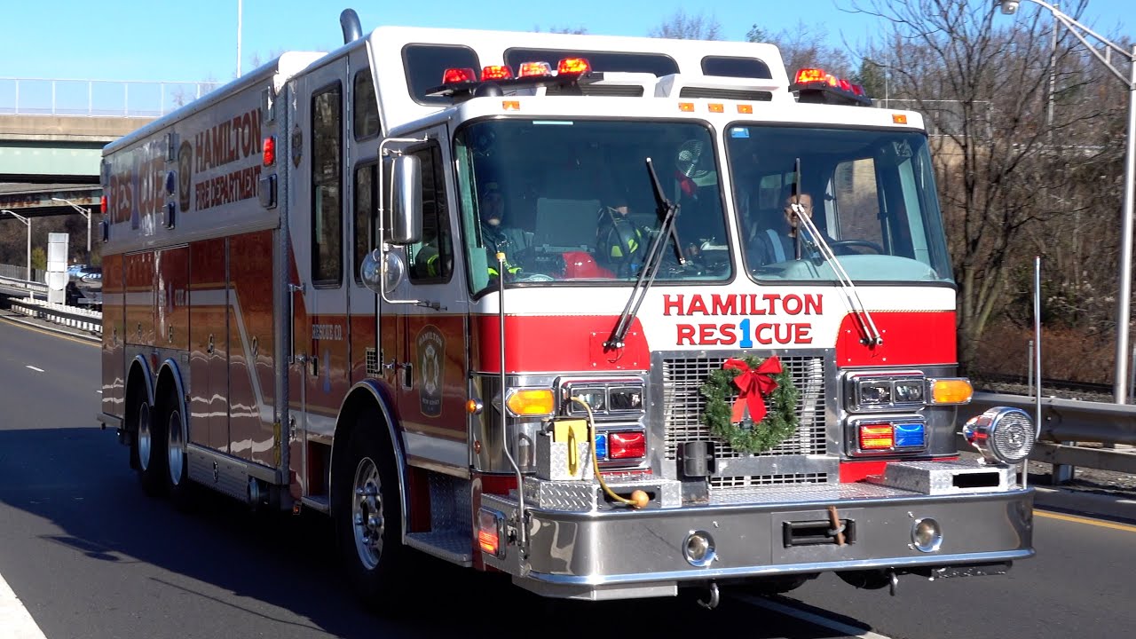 Hfd Rescue 10 Hamilton Fire Department Rescue 10-1 Responding - YouTube