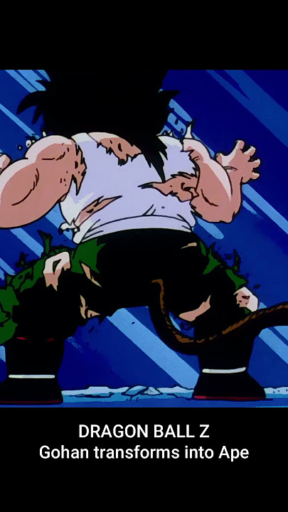 Gohan Transforms into Giant Great Ape!