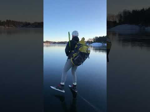 Nordic skating on