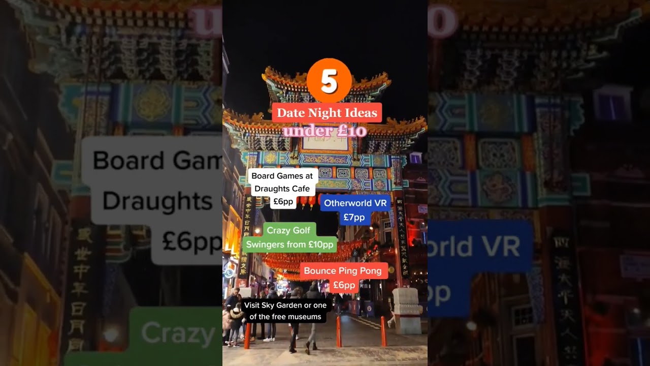 Date Night Ideas under £10 