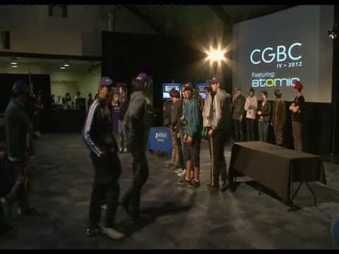 Students perform the Portal song at CGBC 2012