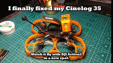 Cinelog 35  I finally fixed the prop guards and got rid of that sketchy Crossfire Nano