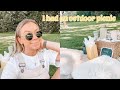 I planned a cute spring picnic for my best friend *aesthetic* vlog