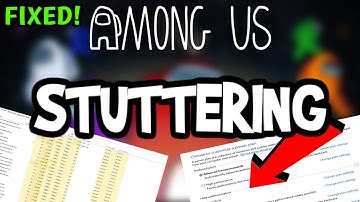 Fix Among us FPS Drops & Stutters (100% FIX)