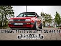 German Style Red Volkswagen Jetta a2 on BBS RS by Wzietek