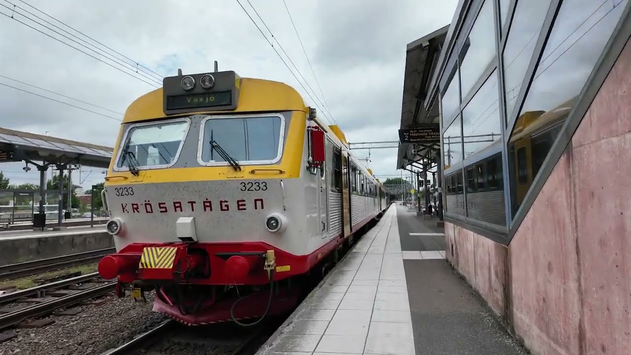 Tågresa: Malmö C- Växjö Station