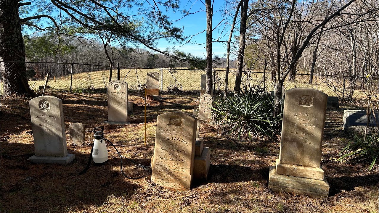Jones Family Cemetery Update and examination of potential slave