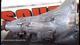 C6 transmission disassembly