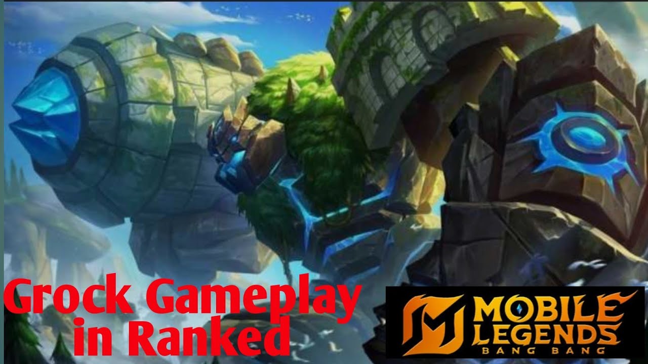 Grock Mobile Legends Ranked Gameplay| Grock victory| New Revamped Grock