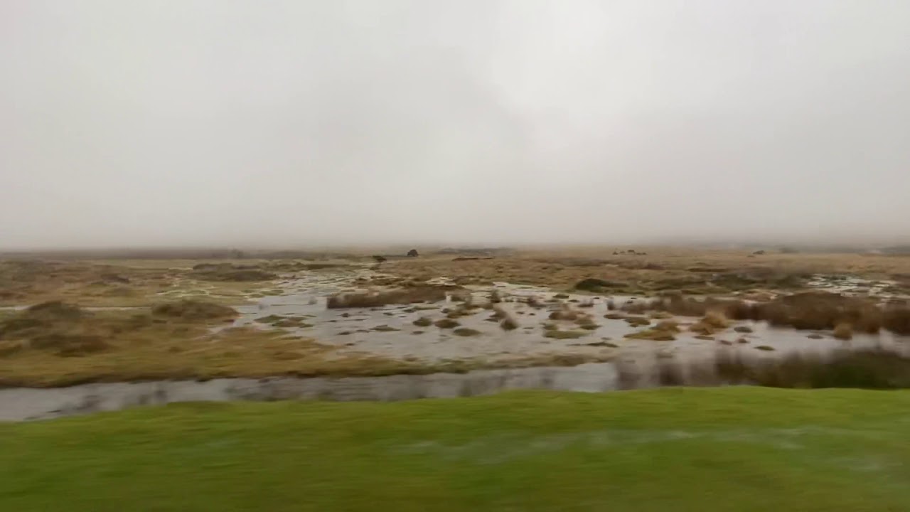 Flood patrol around Devon following MetOffice Yellow & Amber warning for rain.