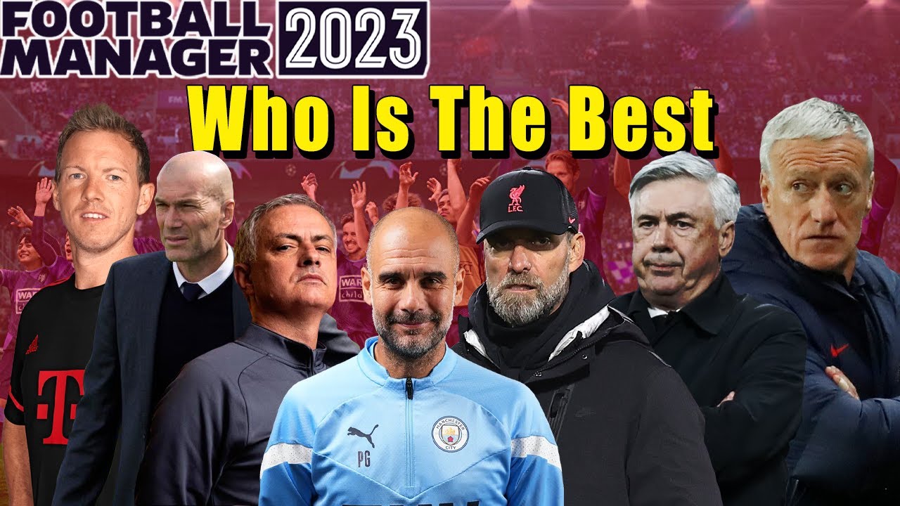 FM23: WHO IS THE GREATEST MANAGER? - Football Manager 2023 Experiment