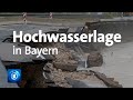 Hochwasserlage in Bayern