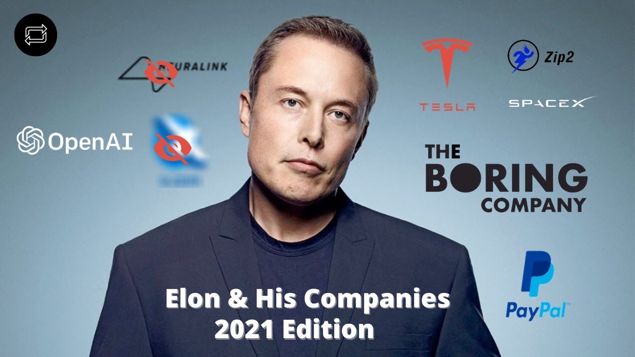 What Companies does Elon Musk Owned Elon Musk all Companies list in
